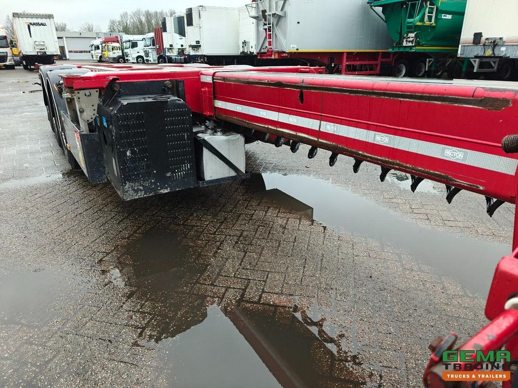 Pacton TXC343 3 Valx-Achsen – Trommelbremsen – NGP-Generator – Liftachse – 2x ausziehbar – Metallic-Rot