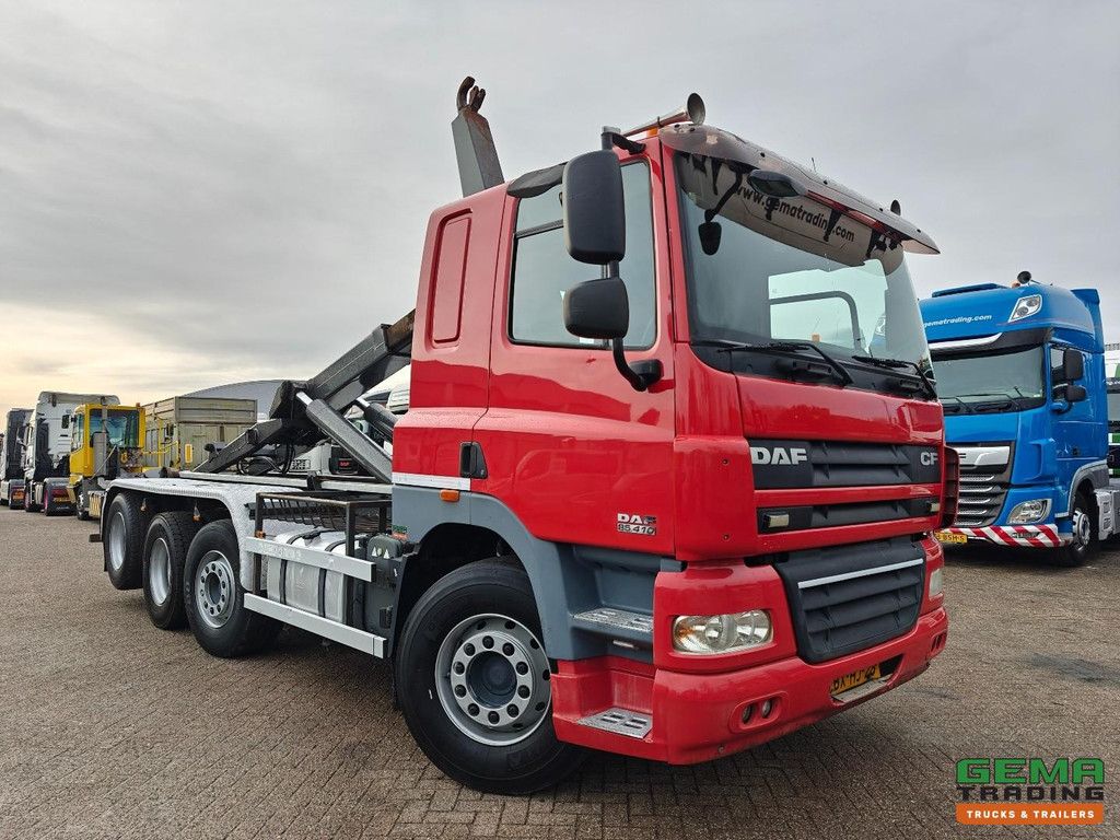 DAF FAK CF85.410 8x2/4 Schlafkabine Euro 5 – Hakenliftsystem VDL S25-5900 25T – Hub-/Anhängerachse – SmartTacho