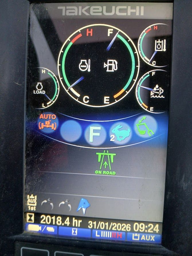 Takeuchi TB295W 2022 2120 uur
