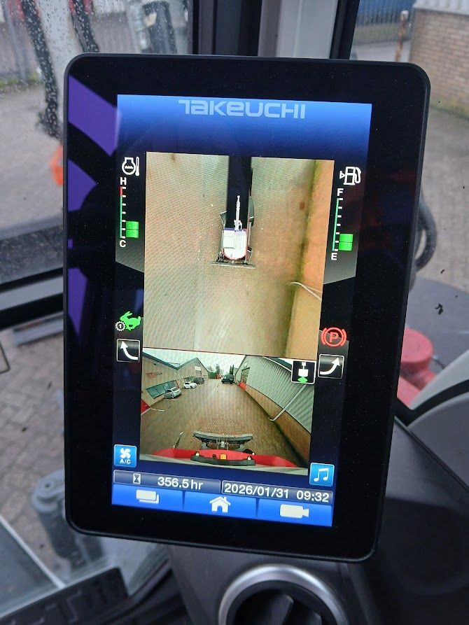 Takeuchi TB395W 350 uur