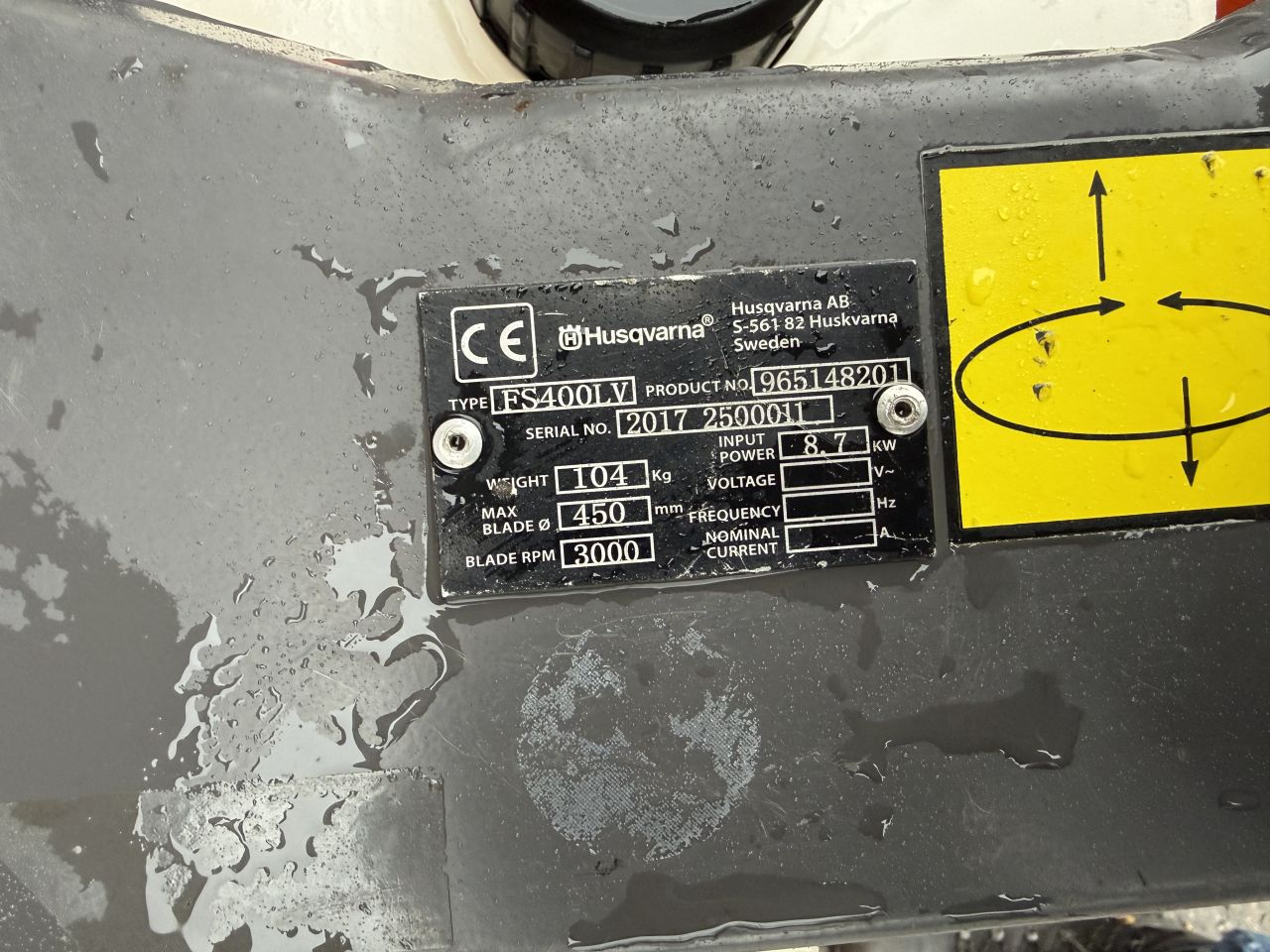 Husqvarna FS400LS vloerenzaag