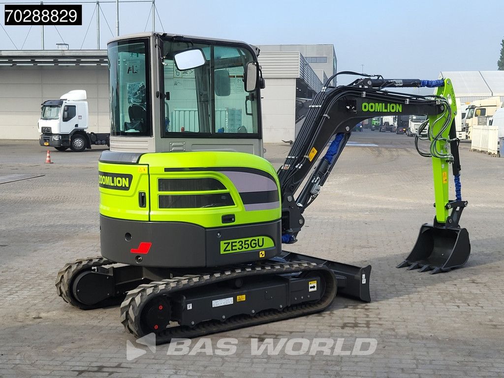 Zoomlion ZE35 GU FACTORY WARRANTY -KUBOTA ENGINE -A/C