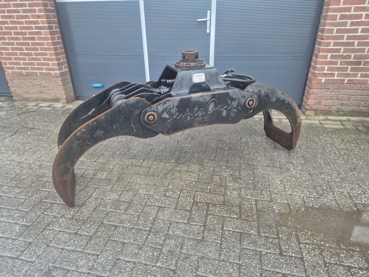 Supergrip houtklem bomenklem houtgrijper