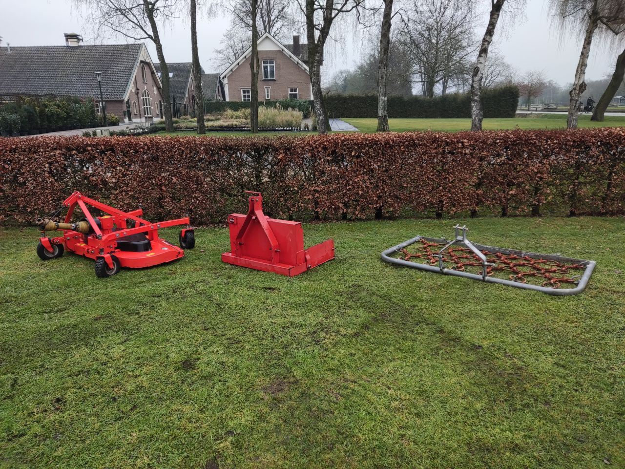 Set werktuigen voor mini / midi tractor (Sicma, Jako, etc.)