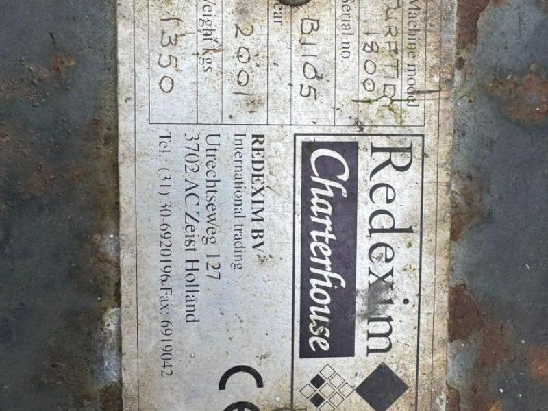 Charterhouse Turf Tidy 1800