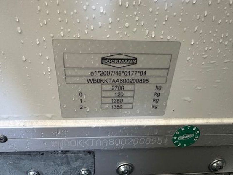 Böckmann Kühl KK 3015/27H 2,97x1,47m 2,7to