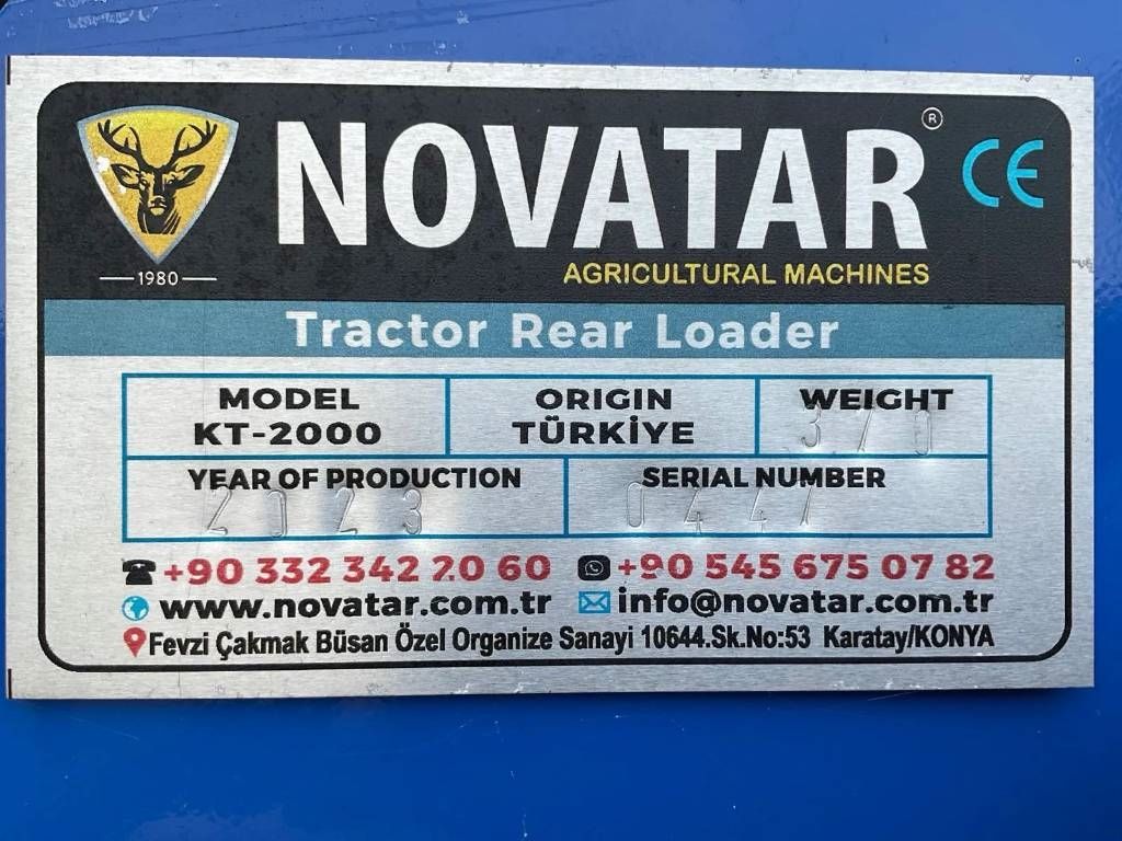 Novatar KT-2000 achterlader