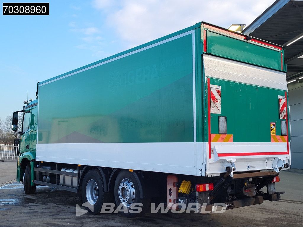 Mercedes Actros 2545 6X2 1500kg Ladebordwand Lift+Steering Axle Full Air suspension Retarder Euro 6