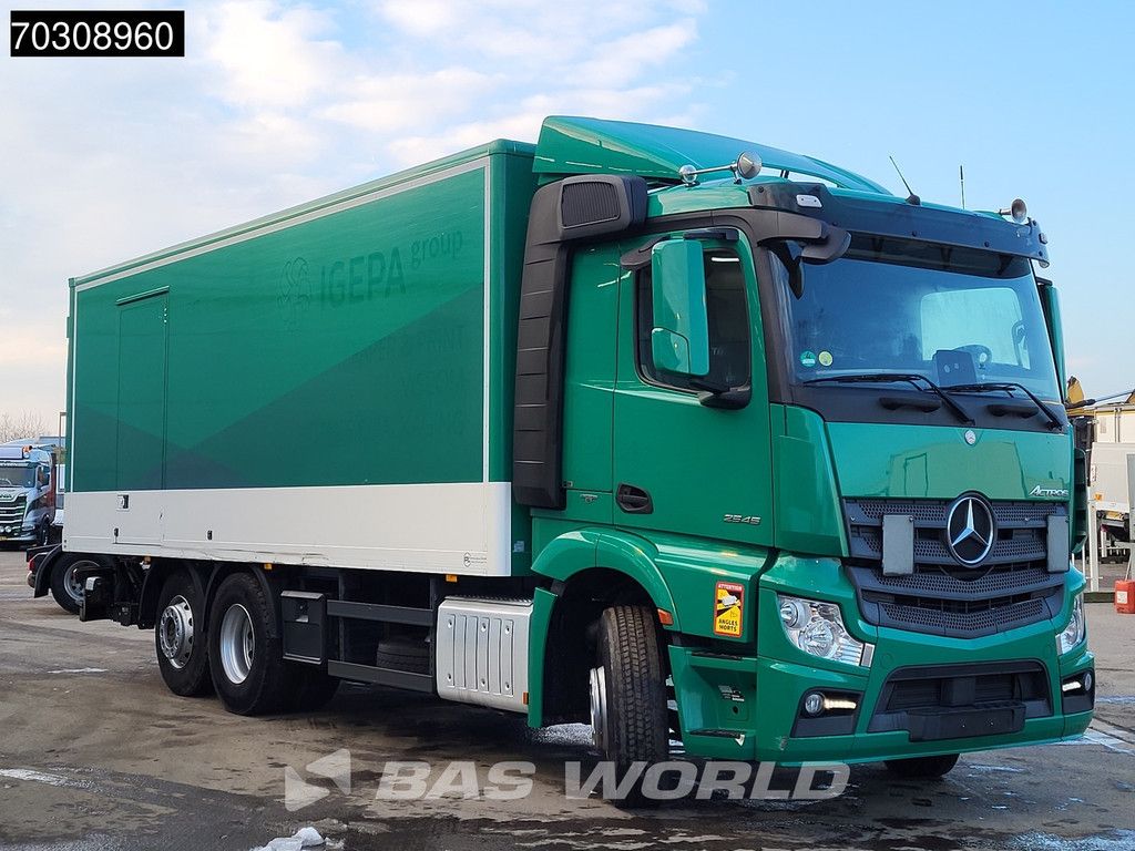 Mercedes Actros 2545 6X2 1500kg Ladebordwand Lift+Steering Axle Full Air suspension Retarder Euro 6