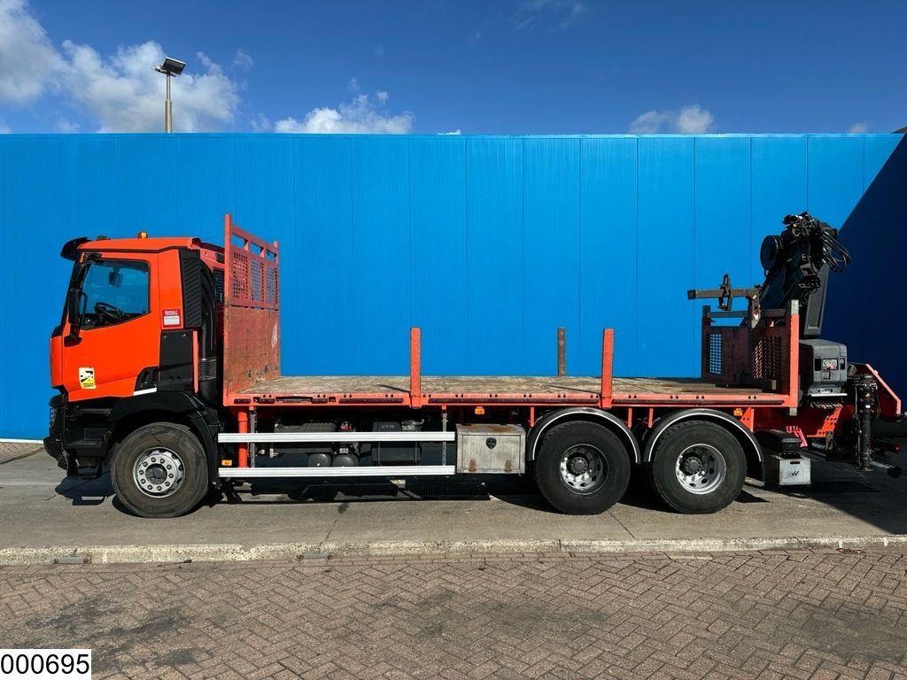 Renault C 430 EURO 6, Steel spring suspension, Hiab