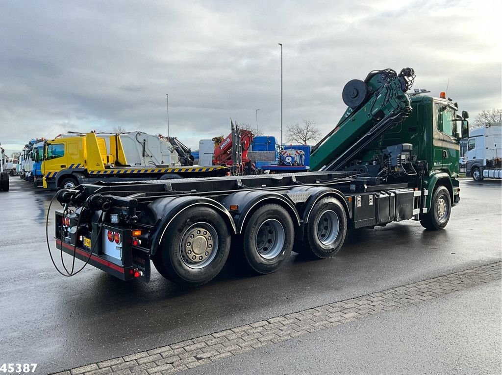 Scania G 490 8x4 Euro 6 Hiab 24 Tonmeter laadkraan