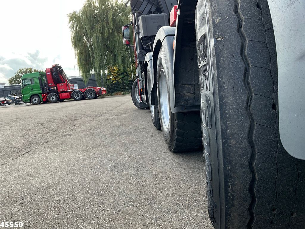 Man TGX 35.480 8x4 Euro 6 Hiab 28 Tonmeter laadkraan