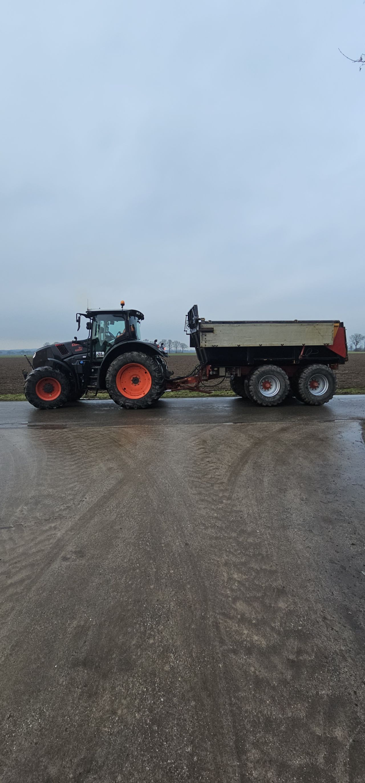 Mullié Gronddumper / Kieper – Verzwaard Onderstel – Stuuras – To