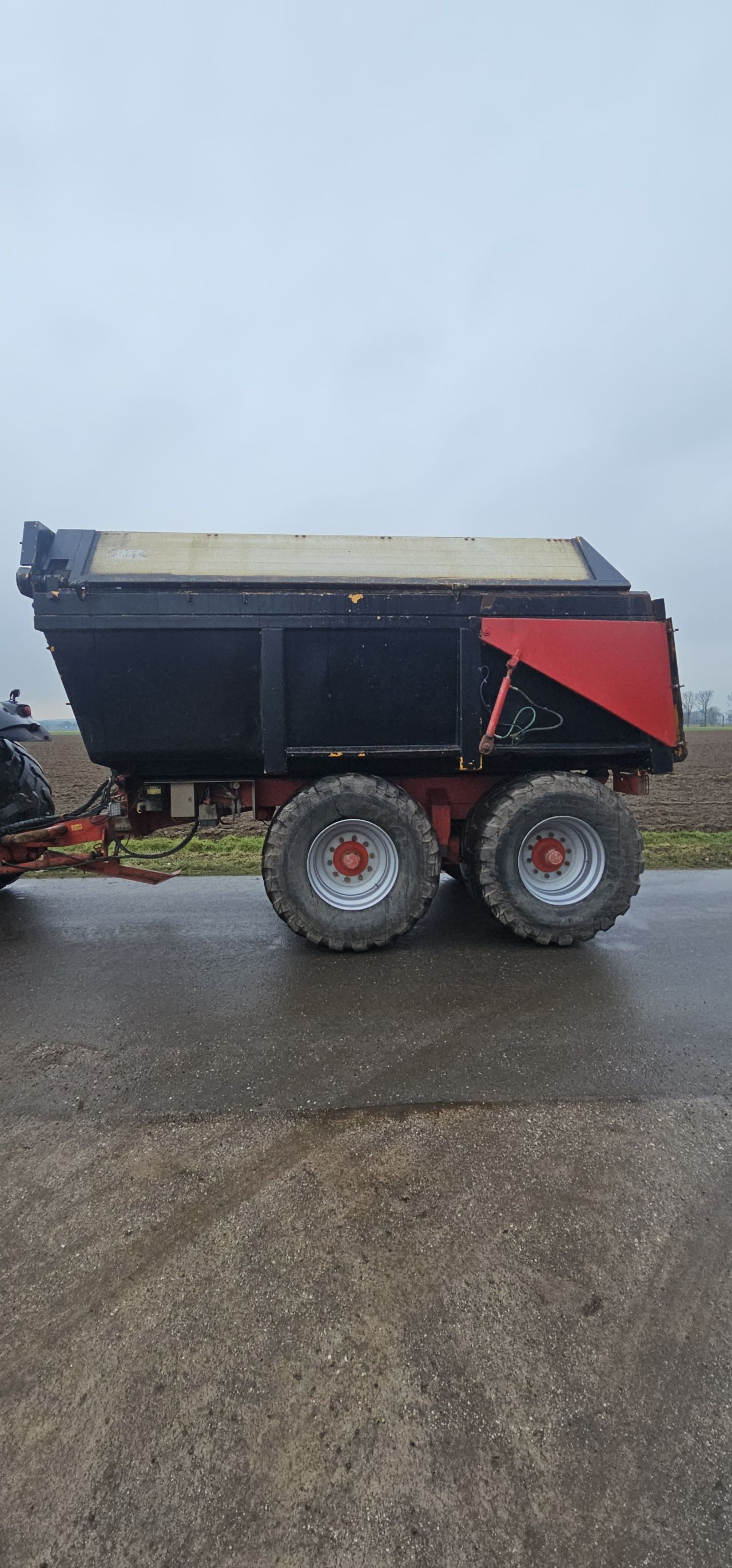 Mullié Gronddumper / Kieper – Verzwaard Onderstel – Stuuras – To