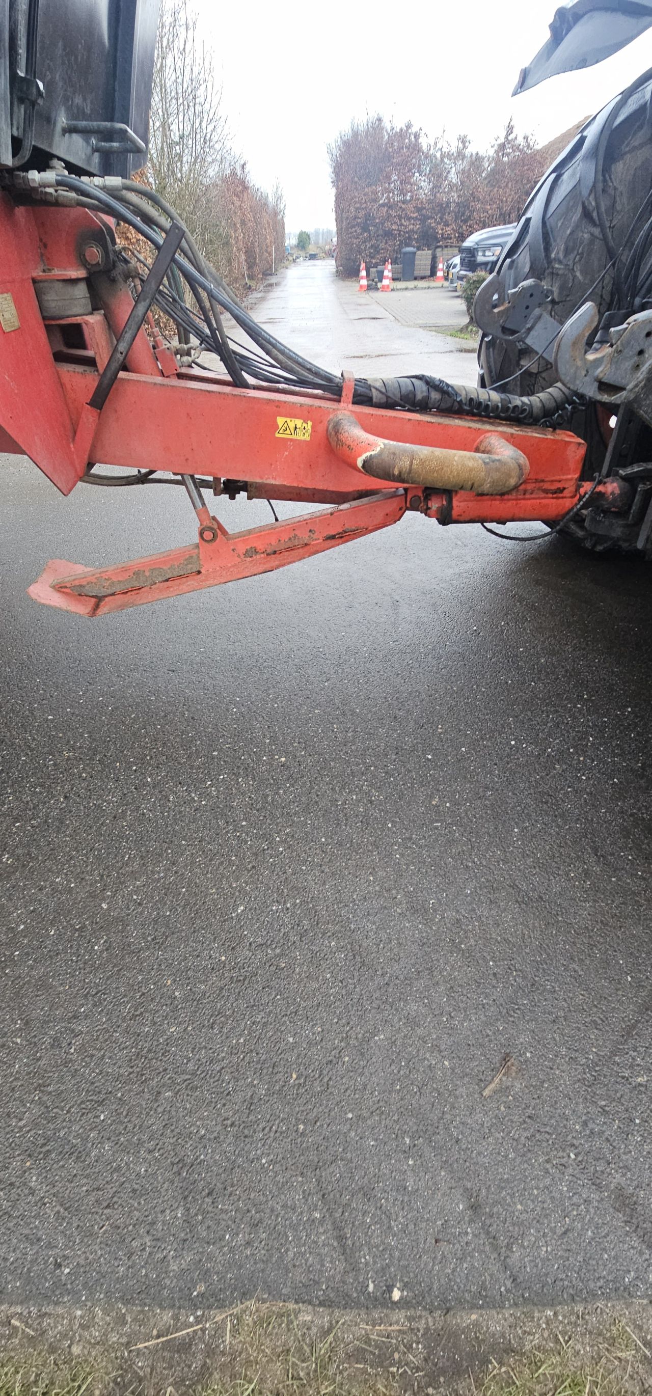 Mullié Gronddumper / Kieper – Verzwaard Onderstel – Stuuras – To