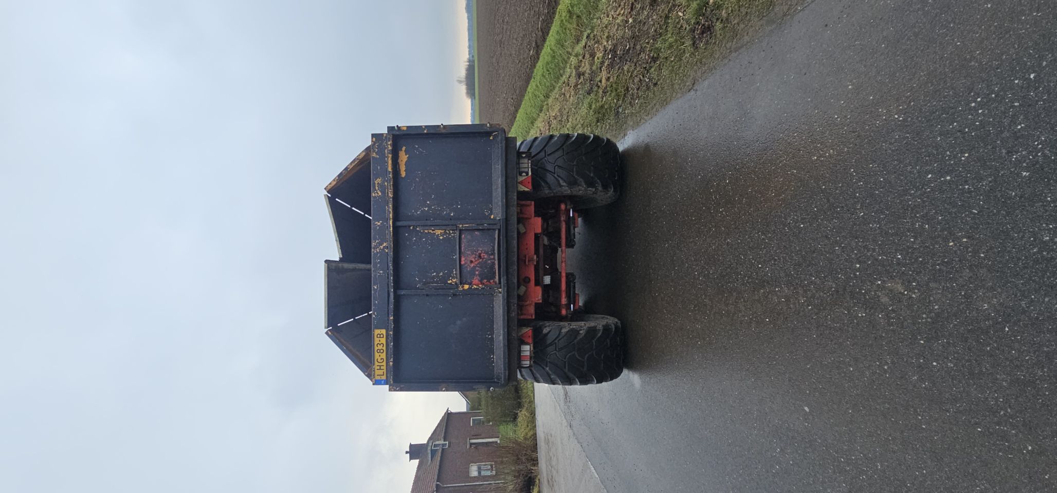 Mullié Gronddumper / Kieper – Verzwaard Onderstel – Stuuras – To