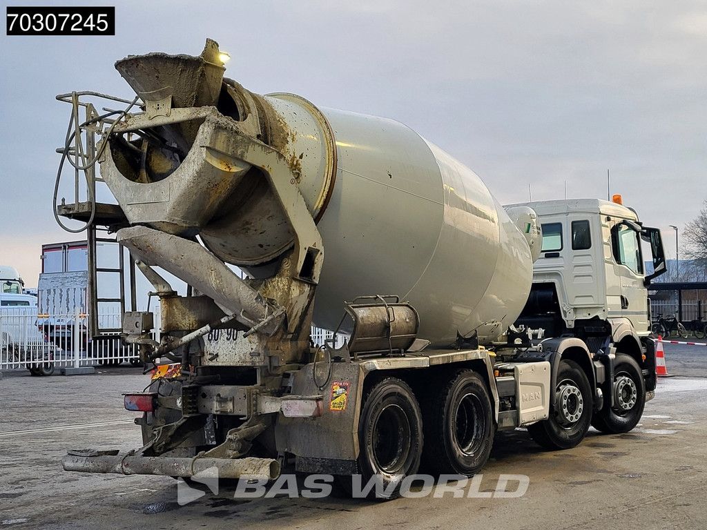 MAN TGS 32.430 8X4 9m3 Stetter Mixer Full Steel Euro 6