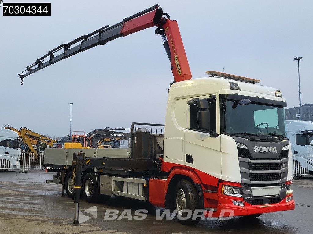 Scania R500 6X2 Palfinger PK34002 SH 8x Extensions Lift+ Steering Axle Euro 6