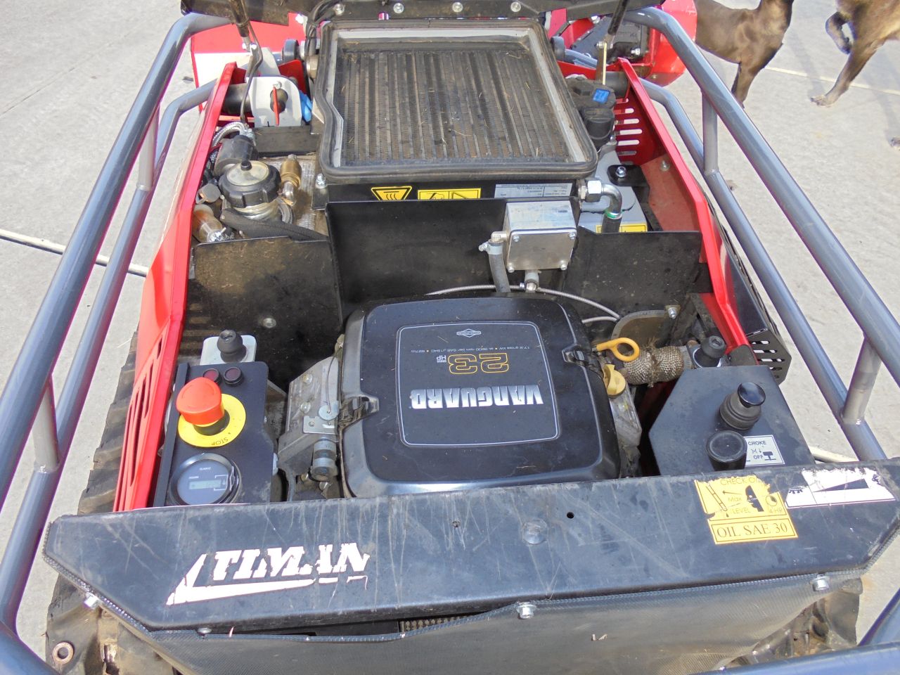 Timan RC-1000 radiogr,rupsmaaier/taludmaaier