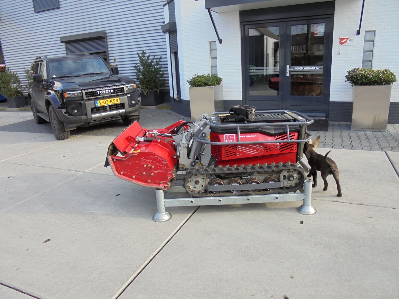 Timan RC-1000 radiogr,rupsmaaier/taludmaaier