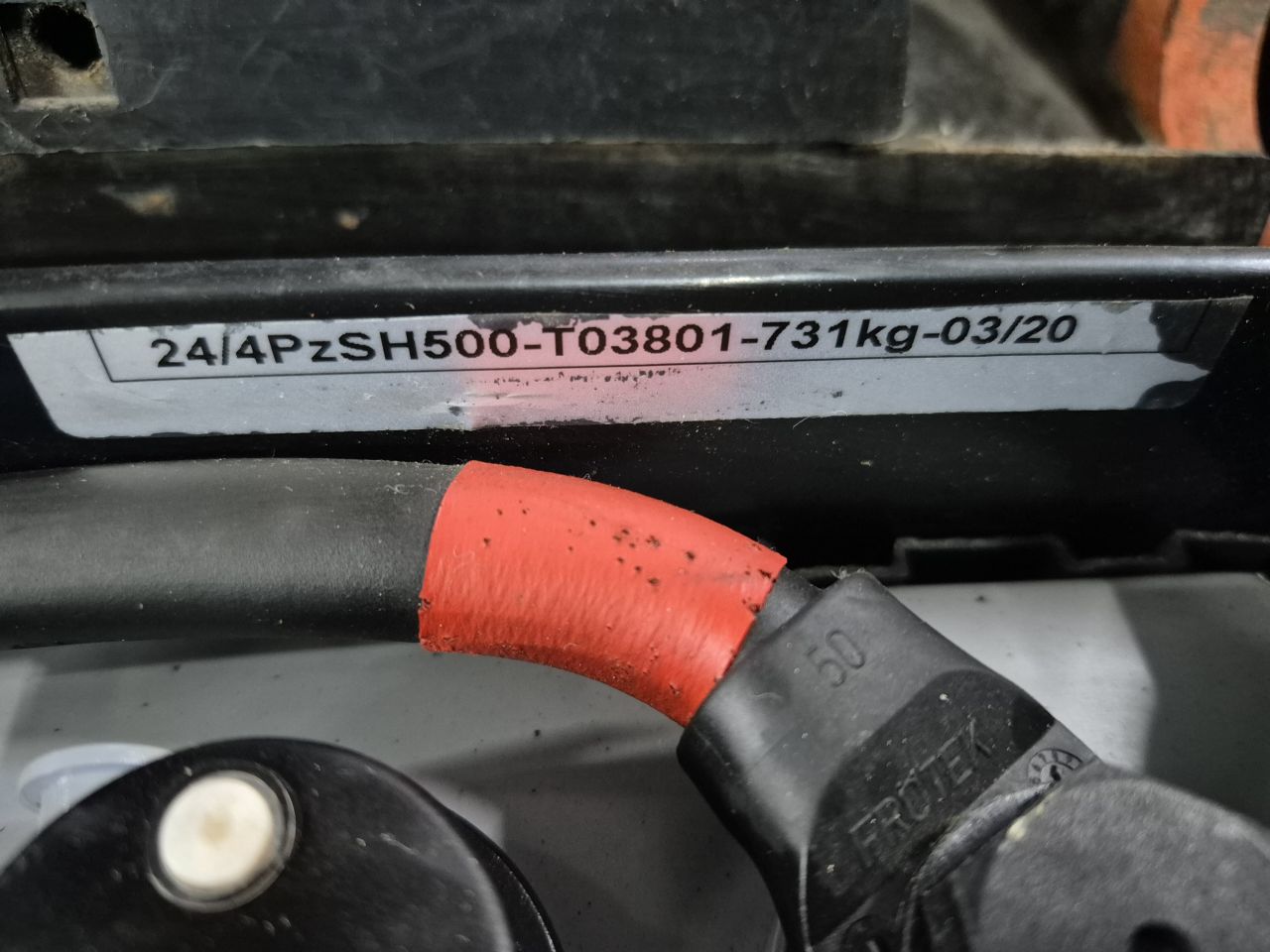 Toyota 8FBET15 triplex sideshift 6381 uur bj 2013