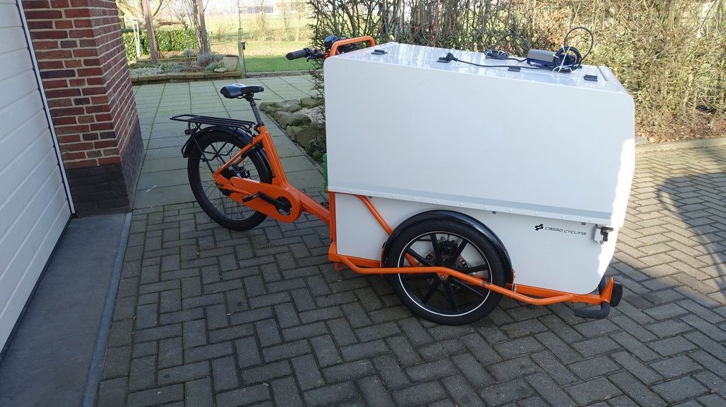 Nijland Cycling Centurion XL elektrische bakfiets bezorgfiets