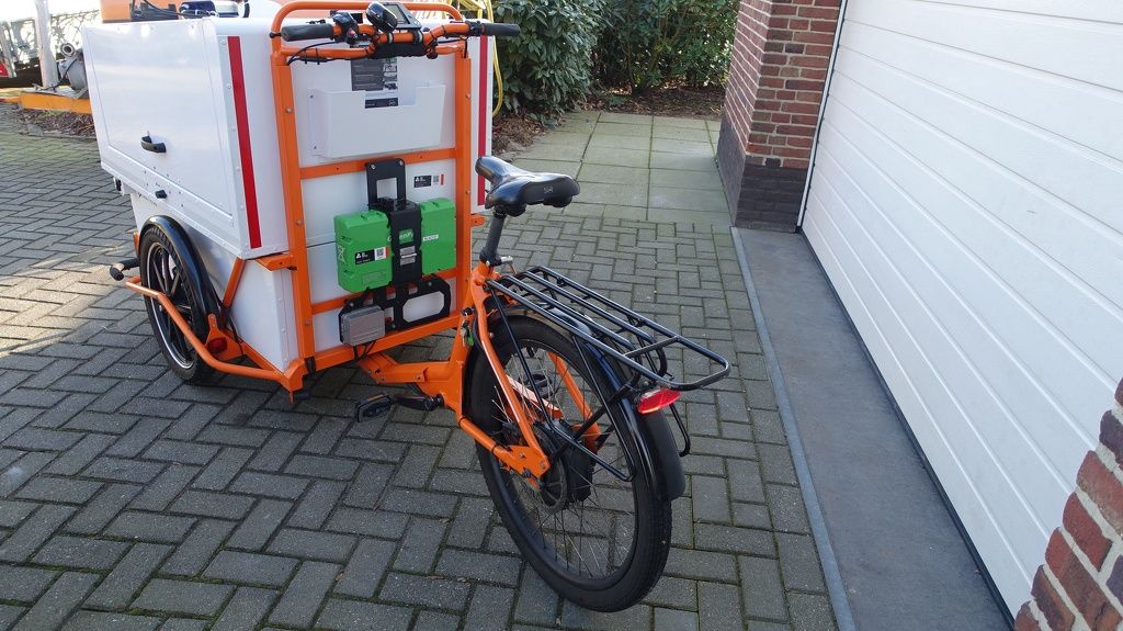 Nijland Cycling Centurion XL elektrische bakfiets bezorgfiets