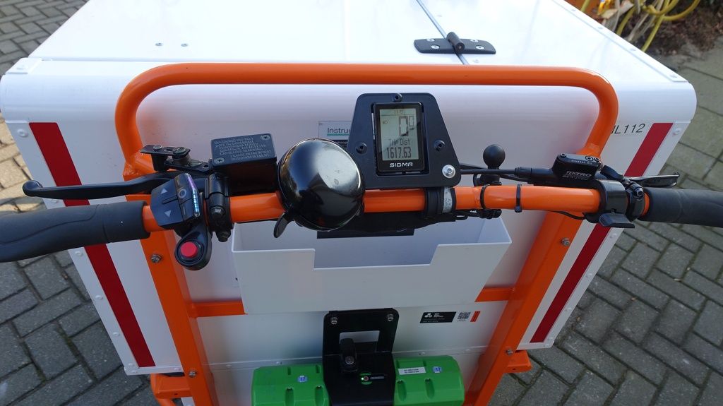 Nijland Cycling Centurion XL elektrische bakfiets bezorgfiets