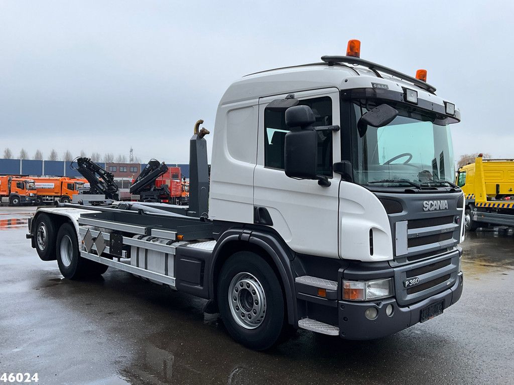 Scania P 360 Euro 5 VDL 20 Ton haakarmsysteem