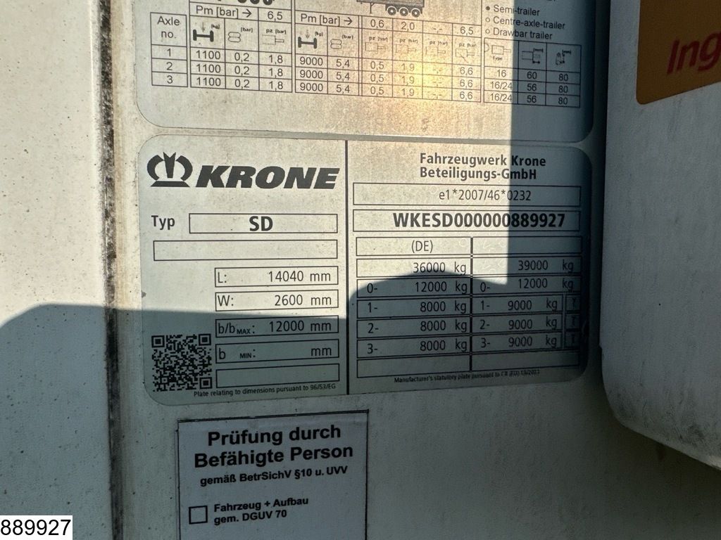 Krone Koel vries Thermo King SLX SPECTRUM