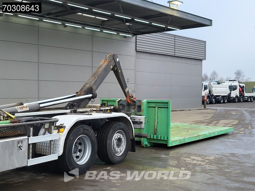 Volvo FM 370 6X2 HMF 1643 Z2 Crane 20tons AJK containersystem Lift+Steering axle Euro 5