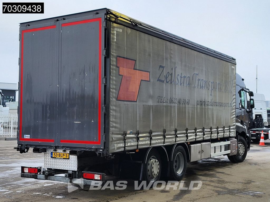 Renault T T 430 6X2 NL-Truck curtainsides Forklift preparation Steering axle Automatic Euro 6