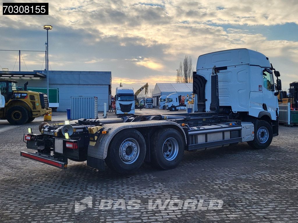 Renault T 480 6X2 Meiller RS21 70 Lift+Steering axle Automatic Sleepercab Euro 6