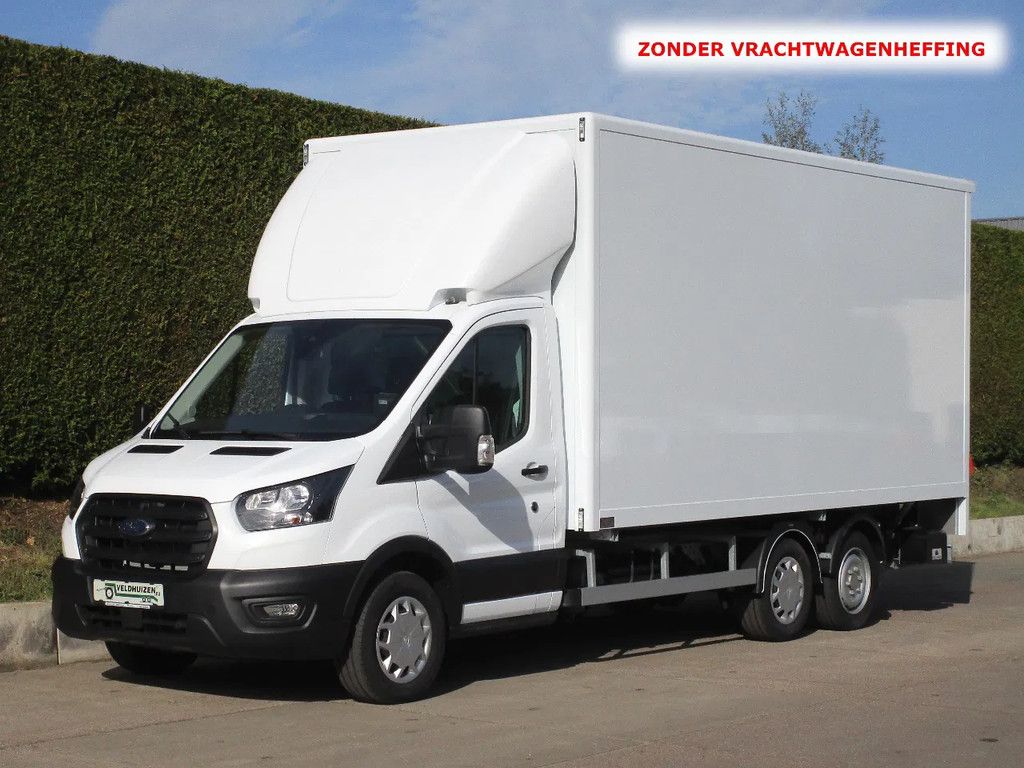 Ford Transit 350 Gesloten clixtar oplegger 4,9 m.