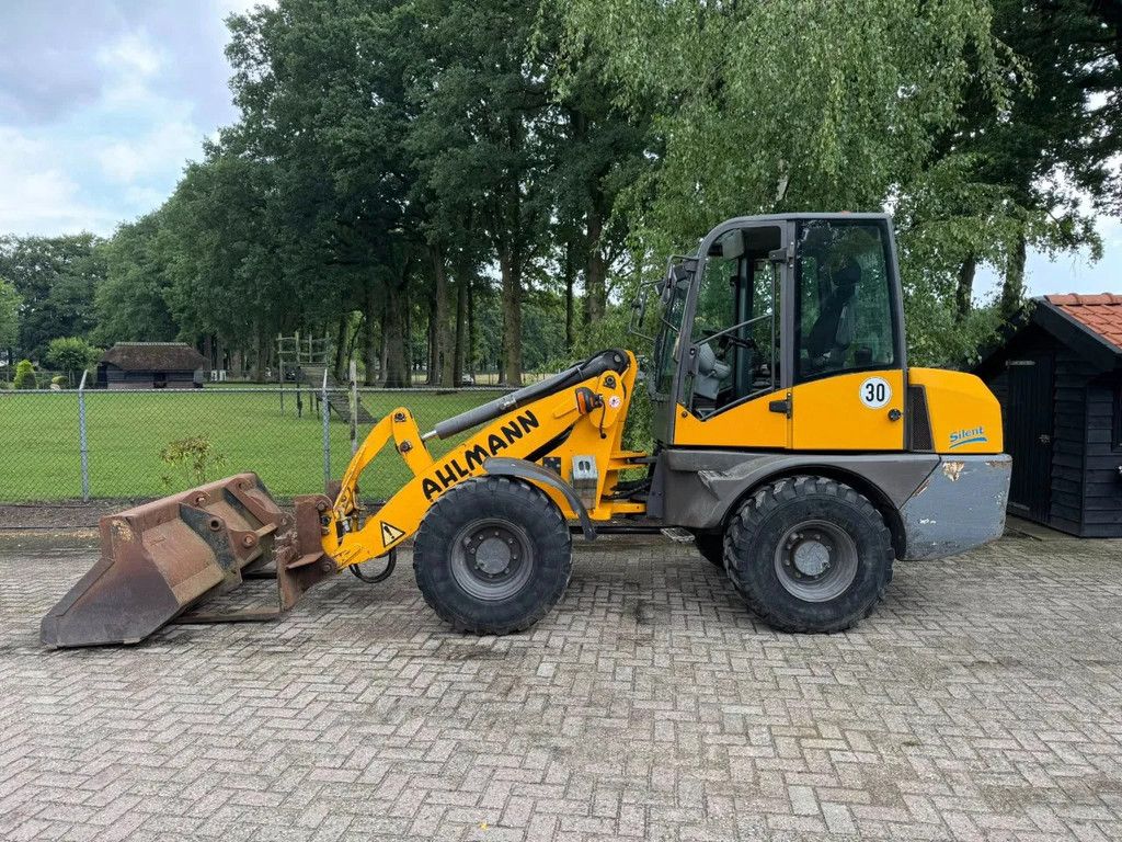 Ahlmann AL80 Shovel loader bak + vorken