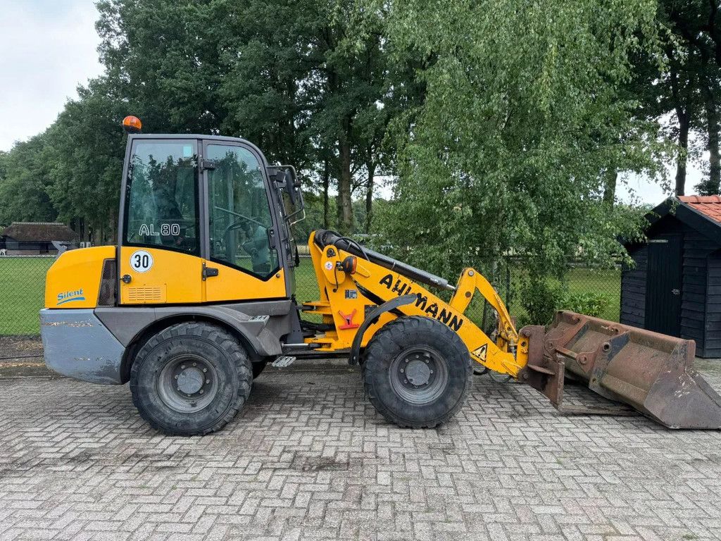 Ahlmann AL80 Shovel loader bak + vorken