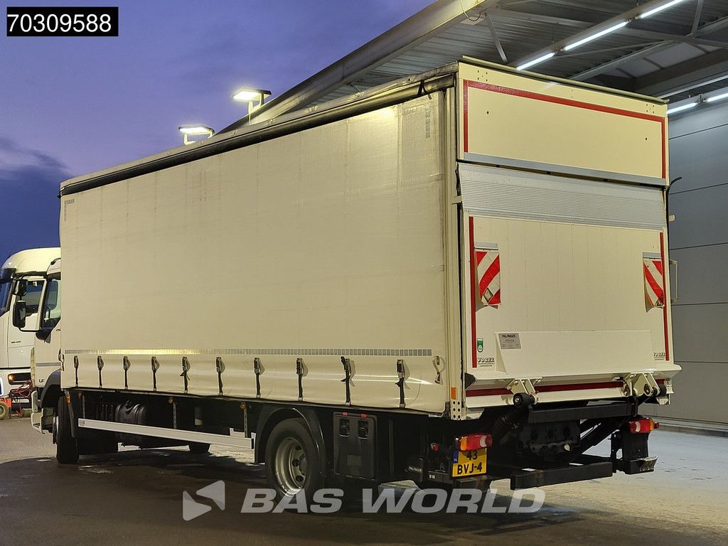 DAF LF 290 4X2 NL-Truck APK curtainsides 1500 kg Ladebordwand Automatic Euro 6