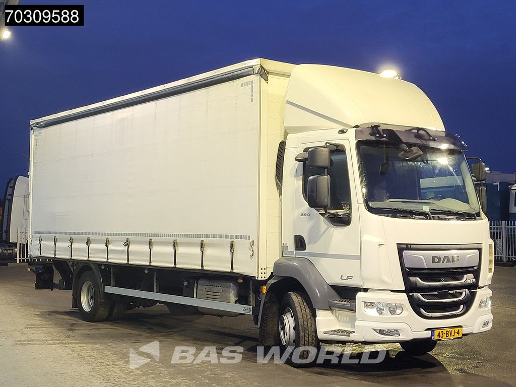 DAF LF 290 4X2 NL-Truck APK curtainsides 1500 kg Ladebordwand Automatic Euro 6