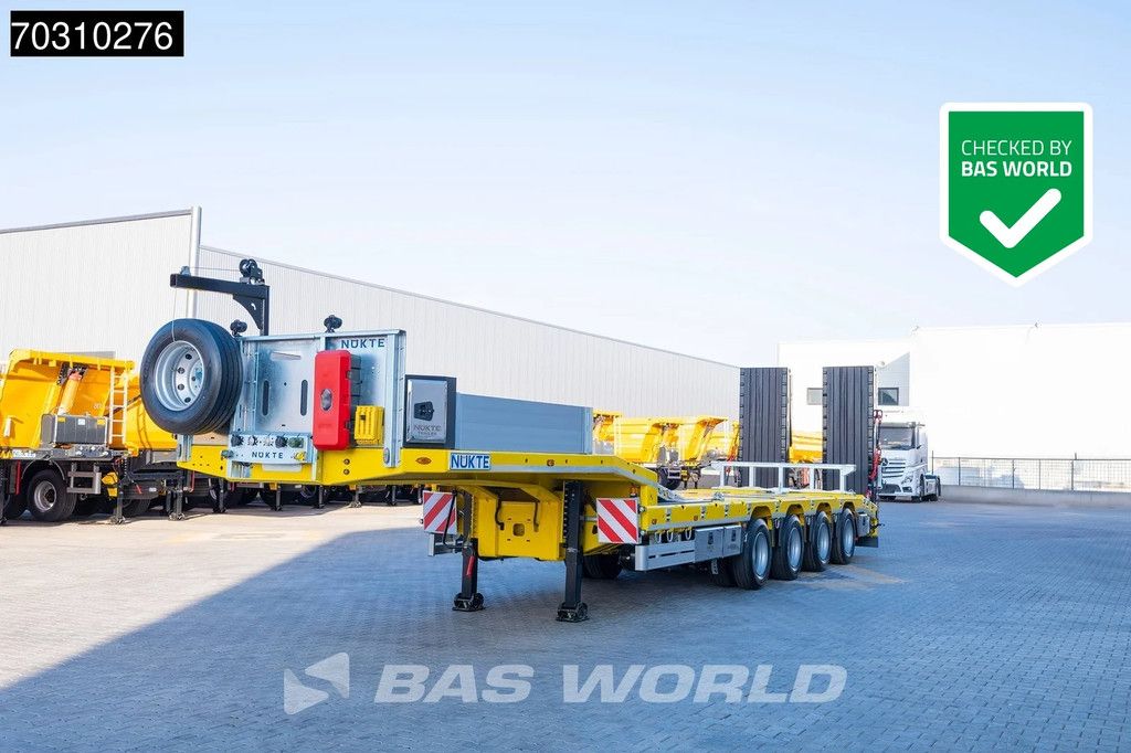 Nükte Trailer New TRAX Axles Lift + Steering Axle