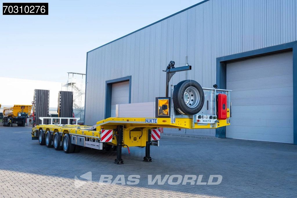Nükte Trailer New TRAX Axles Lift + Steering Axle