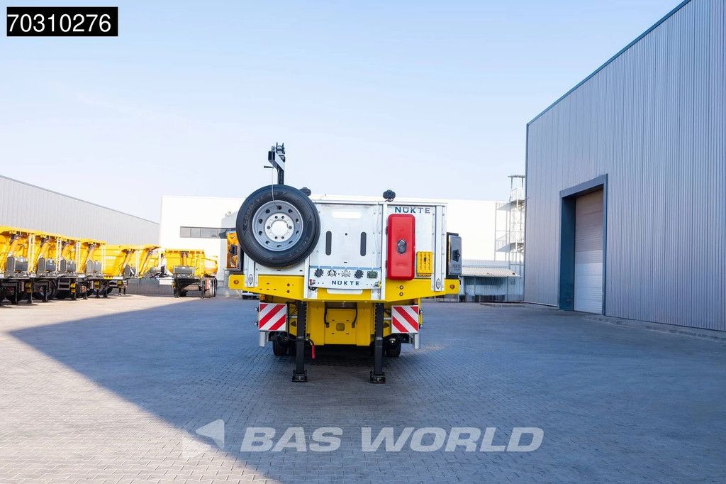 Nükte Trailer New TRAX Axles Lift + Steering Axle