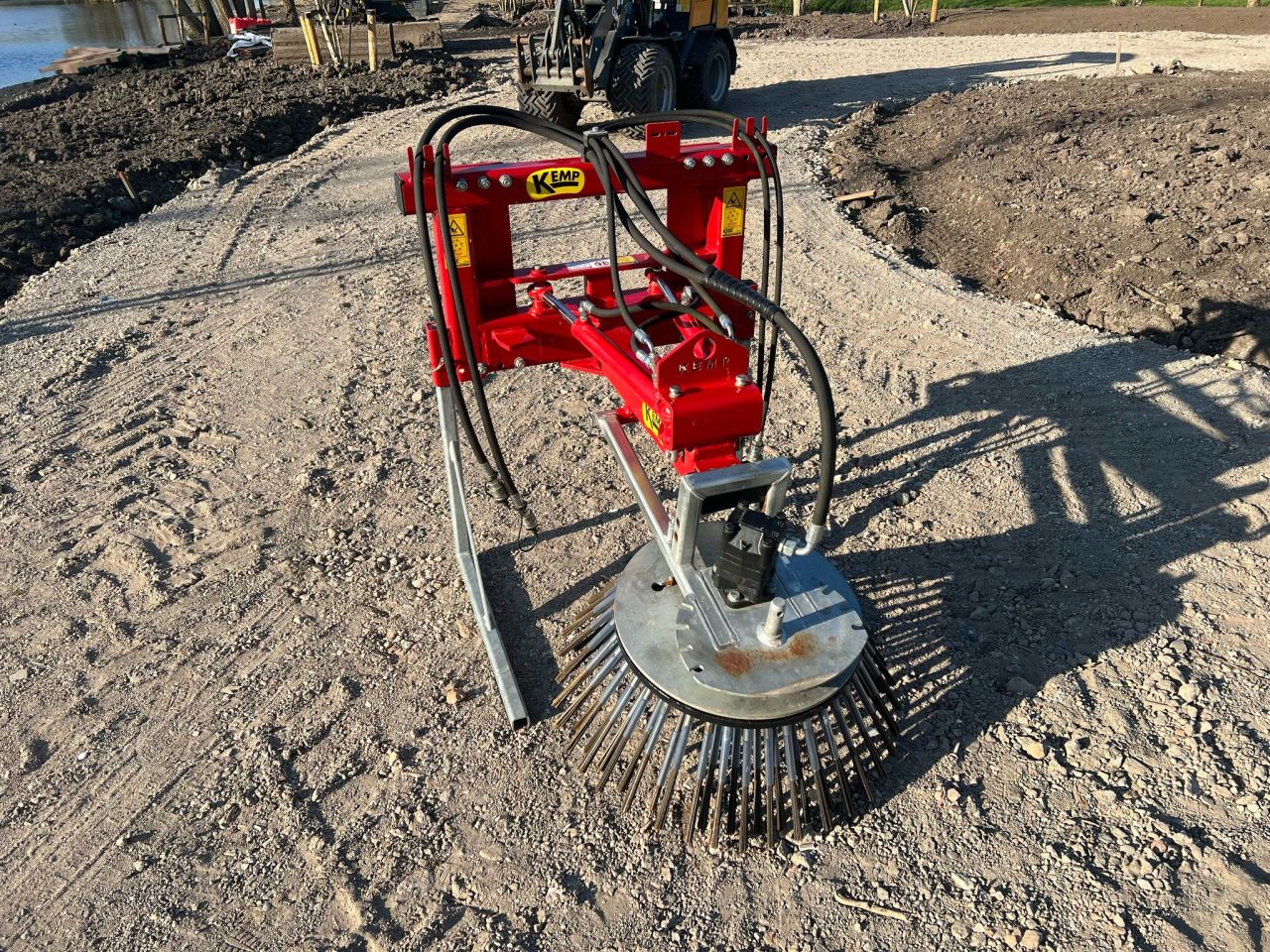 Kemp onkruidborstel(Giant aansluiting) 2 keer gebruikt