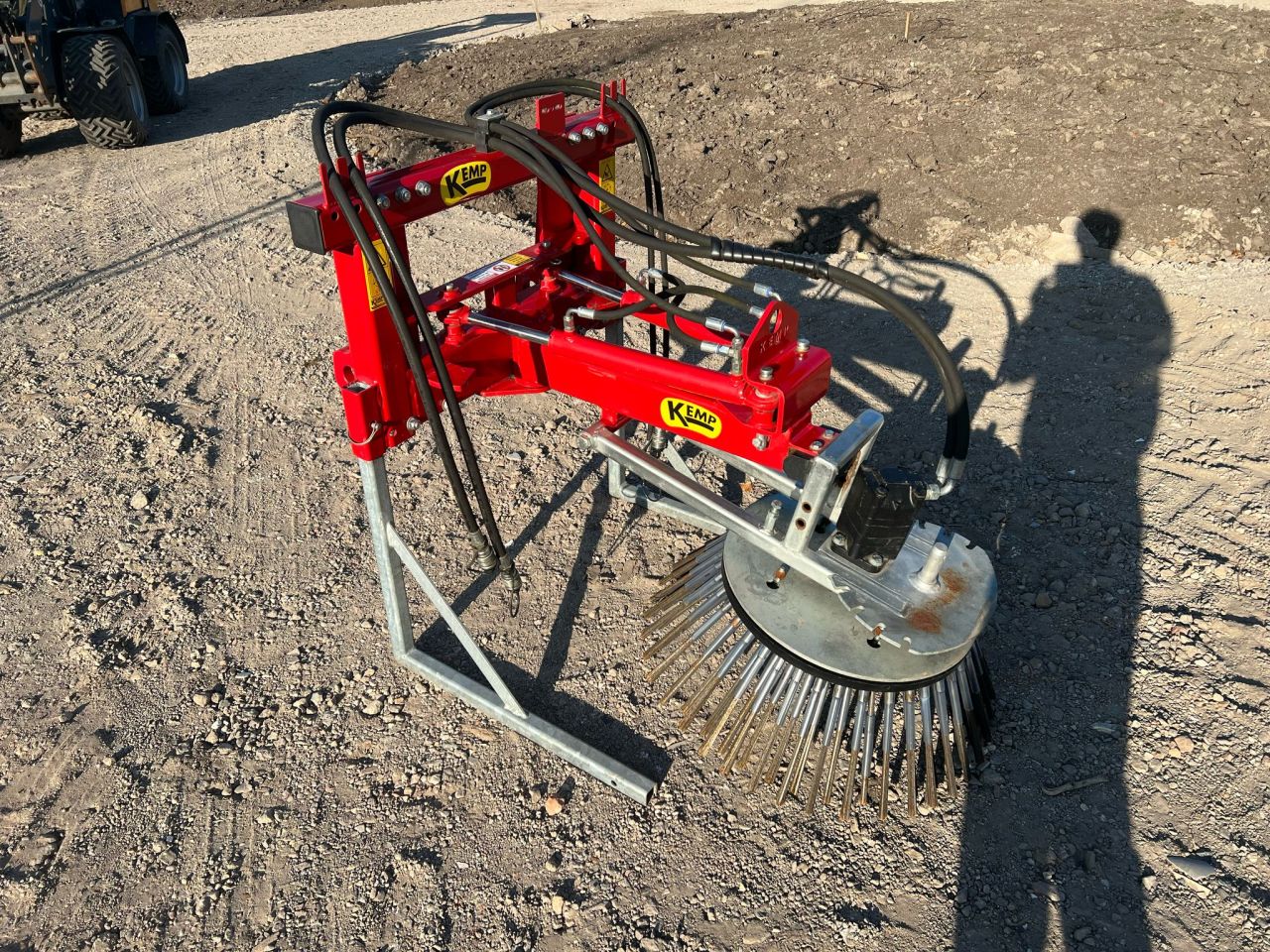 Kemp onkruidborstel(Giant aansluiting) 2 keer gebruikt