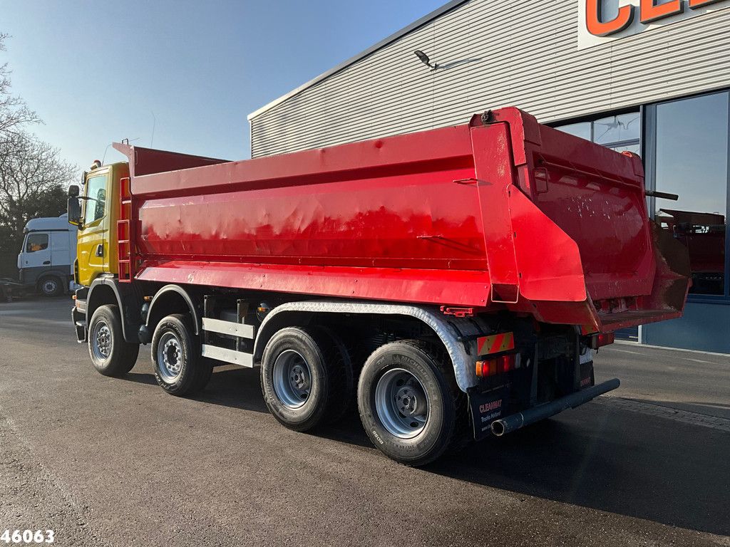 Scania G 420 8x6 18m³ Kipper Manual Full steel suspension