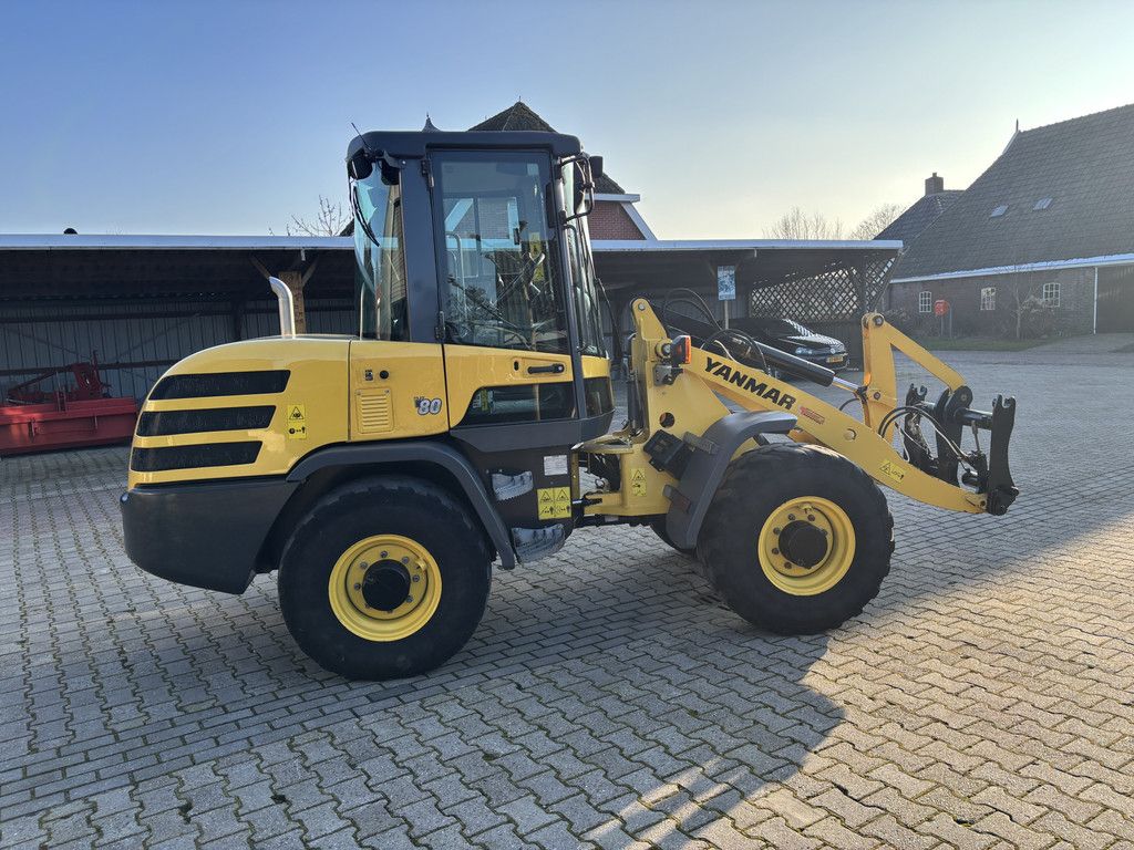 Terex Yanmar V80 met Bak en Lepels, 40km High Speed uitv.