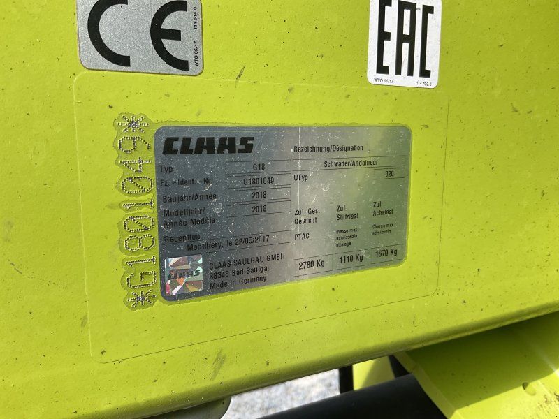 Claas LINER 1800 TWIN