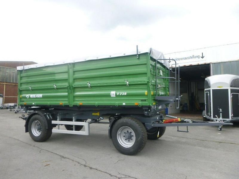 Metal-Fach Typ T739 Zweiachsanhänger 18to Bordwandsatz