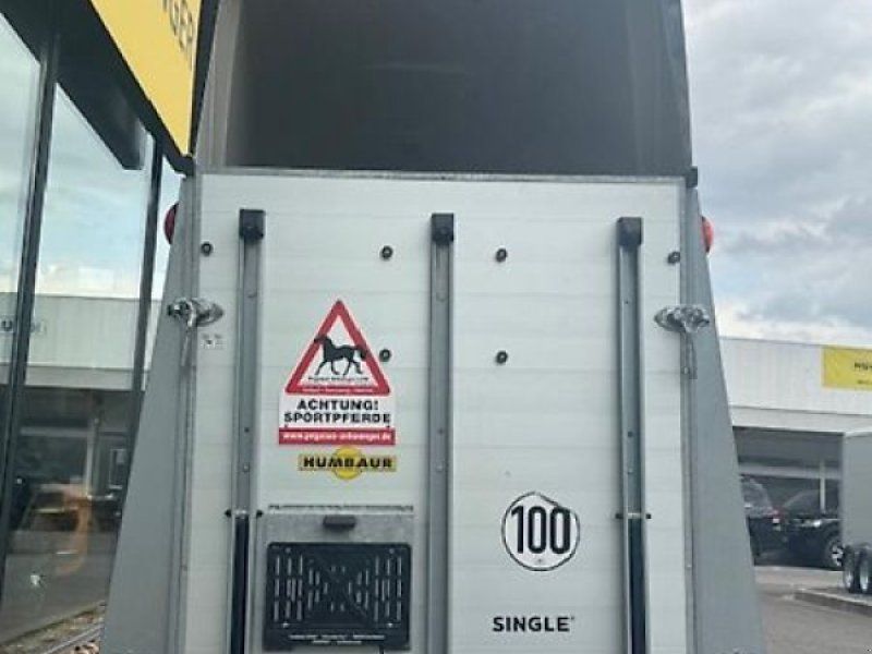 Humbaur Single ALU 1,5er Pferde Sattelkammer