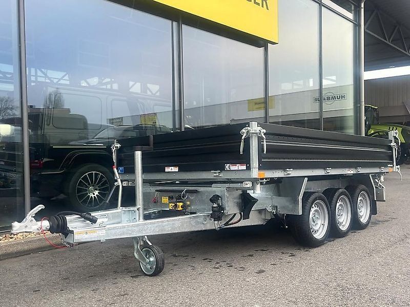 Humbaur HTK 3500.31 Tridem Dreisekipper Stahl  3,5t.