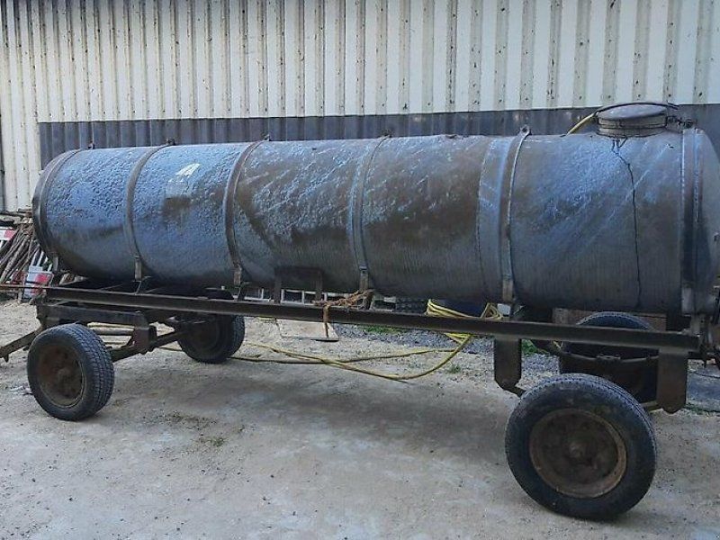 Wasserfass 3000ltr. verzinkt Tandem Anhänger